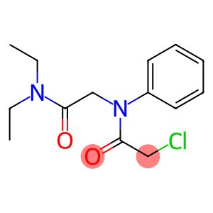 2-chloro-N-(diethylcarbamoylmethyl)-N-phenyl-acetamide