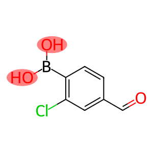 2-Chloro-4-formylphenylboronic acid