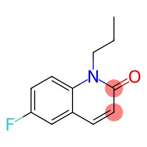 2(1H)-Quinolinone,6-fluoro-1-propyl-(9CI)