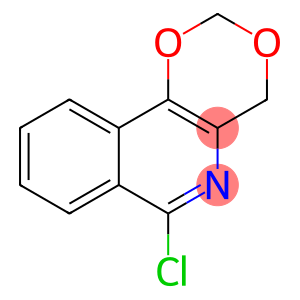 4H-1,3-Dioxino[5,4-c]isoquinoline,6-chloro-(9CI)