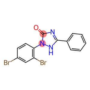 5-(1-cyclohexa-2,4-dienyl)-2-(2,4-dibromophenyl)-1,2,4-triazol-2-ium-3-one