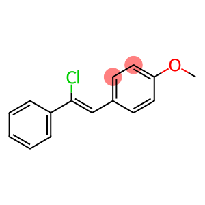 Benzene, 1-[(1Z)-2-chloro-2-phenylethenyl]-4-methoxy-