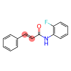 2-Propenamide, N-(2-fluorophenyl)-3-phenyl-, (2E)-