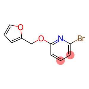 2-BroMo-6-(furan-2-ylMethoxy)-pyridine, 98+% C10H8BrNO2, MW: 254.08