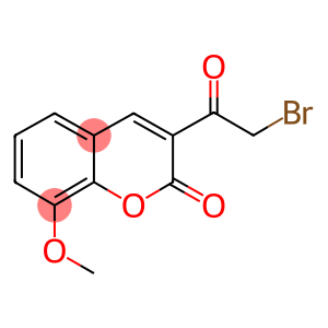 3-(2-溴乙酰基)-8-甲氧基-2H-1-苯并吡喃-2-酮