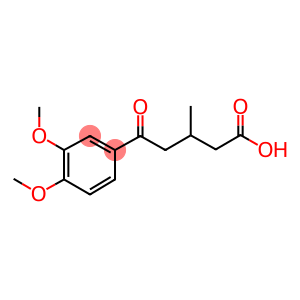 5-(3,4-DIMETHOXYPHENYL)-3-METHYL-5-OXOVALERIC ACID