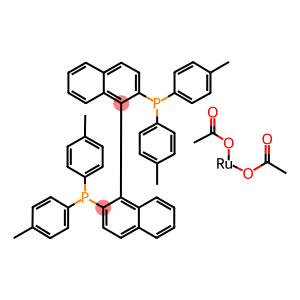 二乙酰基[(S)-(-)-2,2'-双(二-P-苯基磷酰)-1,1'联萘]钌