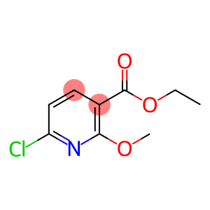 3-Pyridinecarboxylic acid, 6-chloro-2-methoxy-, ethyl ester