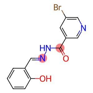 5-bromo-N'-(2-hydroxybenzylidene)nicotinohydrazide