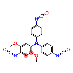 4-[Bis(4-isocyanatophenyl)amino]-2,5-dimethoxyphenyl isocyanate