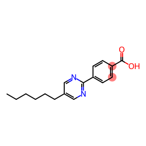 4-(5-hexylpyrimidin-2-yl)benzoic acid