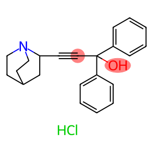 Benzenemethanol, α-(1-azabicyclo[2.2.2]oct-2-ylethynyl)-α-phenyl-, hydrochloride (9CI)