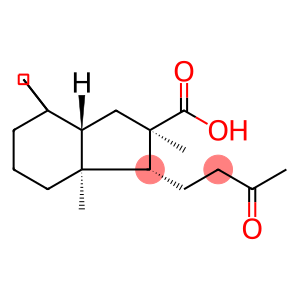 (1R,2R,8aS)-2,4,4,7a-Tetramethyl-1-(3-oxobutyl)-trans-hydrindan-2-carb oxylic acid