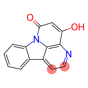 6H-Indolo[3,2,1-de][1,5]naphthyridin-6-one, 4-hydroxy-