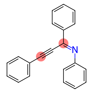 N-(1,3-diphenyl-2-propynylidene)-N-phenylamine