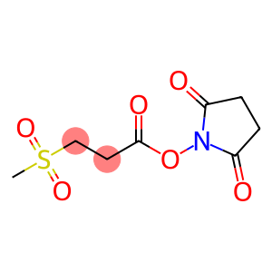 Propanoic acid, 3-(methylsulfonyl)-, 2,5-dioxo-1-pyrrolidinyl ester