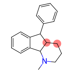 1-methyl-5-phenyl-2,3,4,4a,5,9b-hexahydro-1H-indeno(1,2-b)pyridine