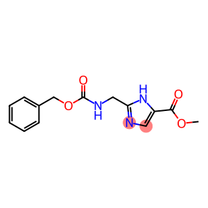 METHYL 2-((BENZYLOXYCARBONYLAMINO)METHYL)-1H-IMIDAZOLE-5-CARBOXYLATE