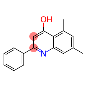 4-Quinolinol, 5,7-dimethyl-2-phenyl-