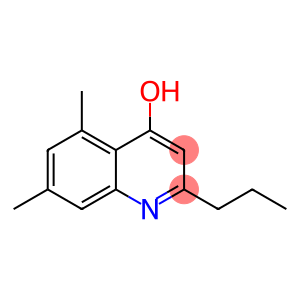 5,7-DIMETHYL-2-PROPYL-4-QUINOLINOL