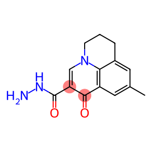 9-methyl-1-oxo-6,7-dihydro-1H,5H-pyrido[3,2,1-ij]quinoline-2-carbohydrazide