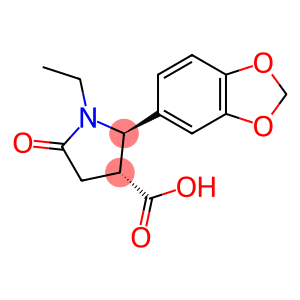 (2R,3R)-2-(苯并[D][1,3]二氧戊环-5-基)-1-乙基-5-氧代吡咯烷-3-羧酸