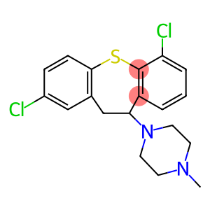 1-(2,6-dichloro-10,11-dihydrodibenzo[b,f]thiepin-10-yl)-4-methylpiperazine