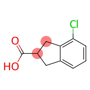 4-chloro-2,3-dihydro-1H-Indene-2-carboxylic acid