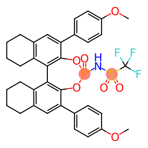 (R)-N-(2,6-双(4-甲氧基苯基)-4-氧化-7A,8,9,10,11,11A,12,13,14,15-十氢二萘并[2,1-D:1',2'-F][1,3,2]二氧杂磷杂环庚-4-基)-1,1,1-三氟甲磺酰胺