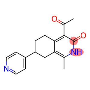 4-Acetyl-1-methyl-7-(4-pyridyl)-5,6,7,8-tetrahydro-3(2H)-isoquinolinone