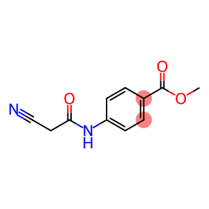 Benzoic acid, 4-[(cyanoacetyl)amino]-, methyl ester