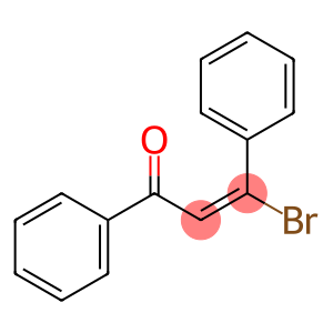 2-Propen-1-one, 3-bromo-1,3-diphenyl-, (E)- (9CI)