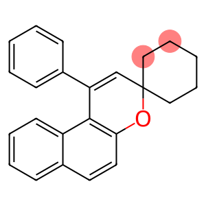 Spiro[cyclohexane-1,3'-[3H]naphtho[2,1-b]pyran], 1'-phenyl-
