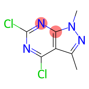 1H-Pyrazolo[3,4-d]pyrimidine, 4,6-dichloro-1,3-dimethyl-