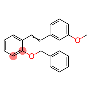 2-苄氧基-3'-甲氧基二苯乙烯