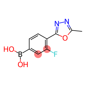 Boronic acid, B-[3-fluoro-4-(5-methyl-1,3,4-oxadiazol-2-yl)phenyl]-