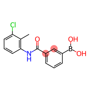 (3-((3-Chloro-2-methylphenyl)carbamoyl)-phenyl)boronic acid