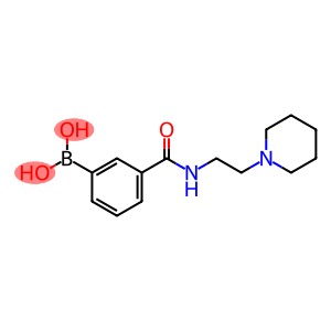 Boronic acid, B-[3-[[[2-(1-piperidinyl)ethyl]amino]carbonyl]phenyl]-