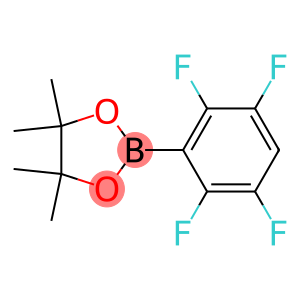 4,4,5,5-tetramethyl-2-(2,3,5,6-tetrafluorophenyl)-1,3,2-dioxaborolane