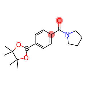 吡咯烷-1-基(4-(4,4,5,5-四甲基-1,3,2-二噁硼戊环-2-基)苯基)甲酮