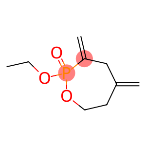 1,2-Oxaphosphepane,2-ethoxy-3,5-bis(methylene)-,2-oxide(9CI)