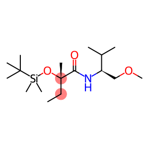 Butanamide, 2-[[(1,1-dimethylethyl)dimethylsilyl]oxy]-N-[1-(methoxymethyl)-2-methylpropyl]-2-methyl-, [S-(R*,R*)]- (9CI)