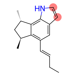 Cyclopent[g]indole, 5-(1E)-1-buten-1-yl-1,6,7,8-tetrahydro-6,8-dimethyl-, (6S,8S)-