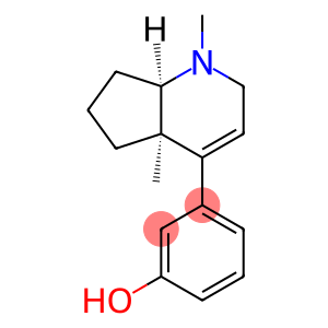 1,4a-dimethyl-2,4a,5,6,7,7a-hexahydro-4-(3-hydroxyphenyl)-1-methyl-1H-1-pyrindine