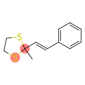 E-2-Methyl-2-(2-phenylethenyl)-1,3-dithiolane