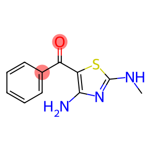 (4-氨基-2-(甲基亚胺)-2,3-二氢噻唑-5-基)(苯基)甲酮