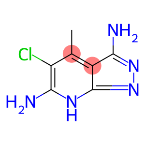 5-Chloro-4-methyl-1H-pyrazolo[3,4-b]pyridine-3,6-diamine