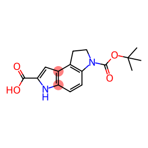 6-(tert-Butoxycarbonyl)-3,6,7,8-tetrahydropyrrolo-[3,2-e]indole-2-carboxylic acid