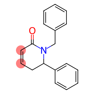 2(1H)-Pyridinone, 5,6-dihydro-6-phenyl-1-(phenylmethyl)-