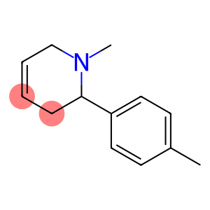 Pyridine, 1,2,3,6-tetrahydro-1-methyl-2-(4-methylphenyl)-